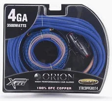 Orion high-performance car audio cable package