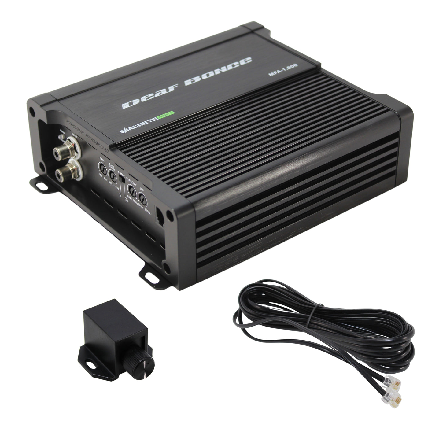 Deaf Bonce Machete 800 Watt RMS 1 Ohm Class D Monoblock Amplifier MFA-1.800