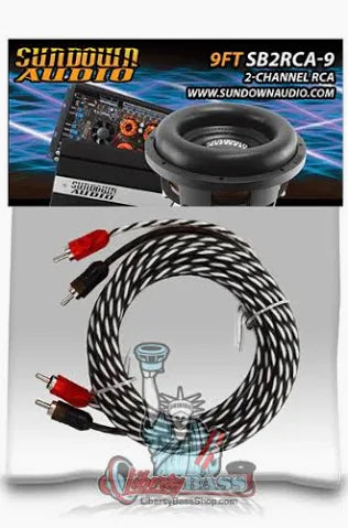 Sundown Audio rca interconect cable 2ch