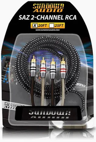 Sundown Audio 2 channel SAZ RCA cable