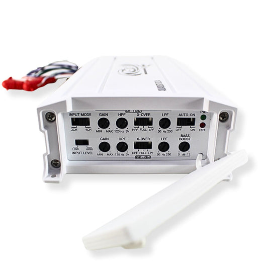 B2 Audio VATN Aquadust 800W 4CH 2-Ohm Waterproof Marine Power Sport Amplifier